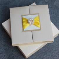 Hardcover Box Wedding Invitation Card Foiling Printing New Invitaion Card 